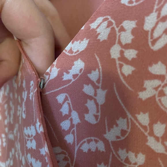 Mauve floral wrap dress - Picture 6 of 9